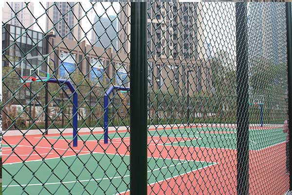 籃球場圍網建設
