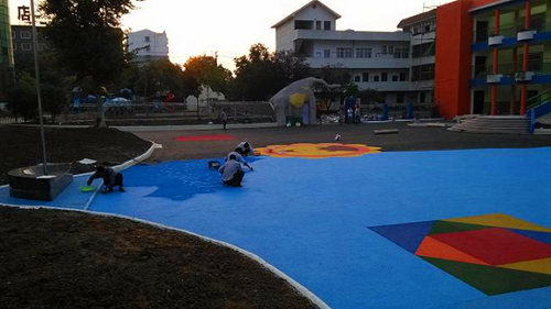 幼兒園EPDM地面